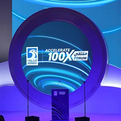 adnoc-accelerate-100x-forum-circular-stage-uae