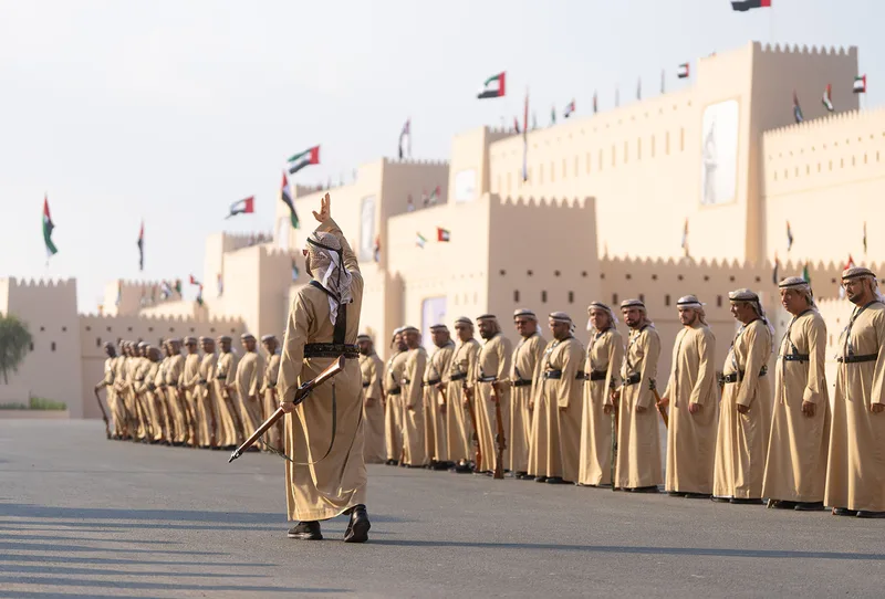 al-wathba-tribal-parade-traditional-guards-formation-2023