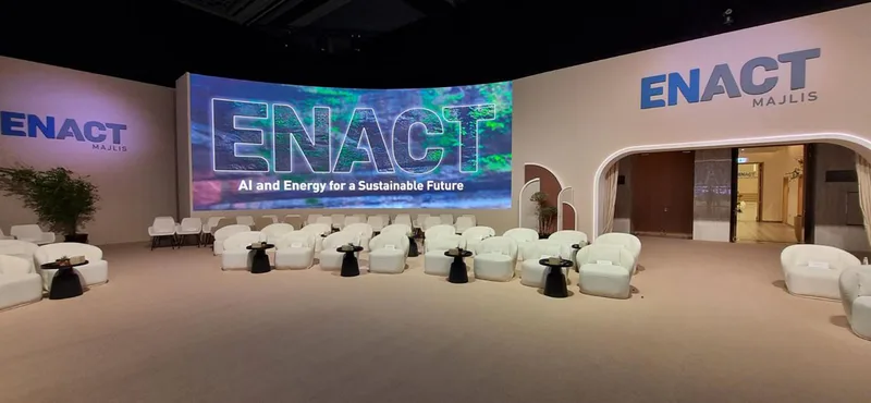 evolution-technical-adnoc-enact-majlis-branded-entrance-led-stage