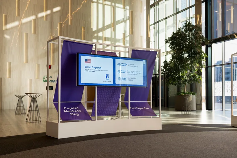 evolution-technical-fertiglobe-capital-markets-day-purple-digital-display