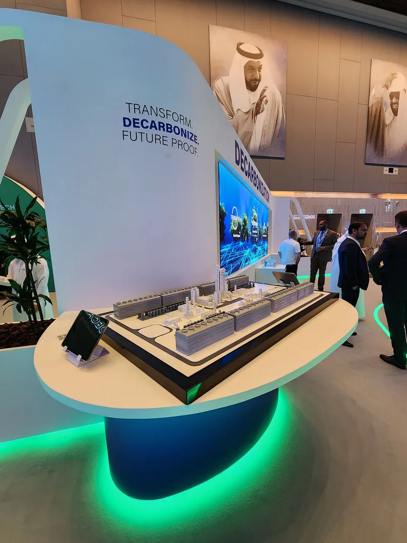 uae-climate-tech-abu-dhabi-decarbonization-industrial-model-display-2023