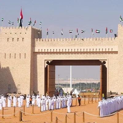 fort-gate-parade-formation-national-day-uae