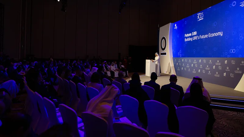 future-100-keynote-presentation-stage-abu-dhabi-2024