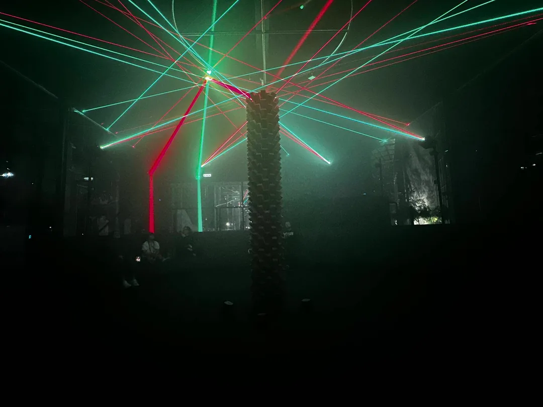 khalid-shafar-structure-multicolor-laser-tower-2024
