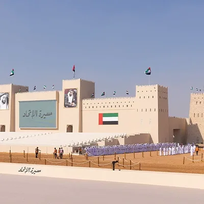 maserat-al-ittihad-fort-parade-formation-uae