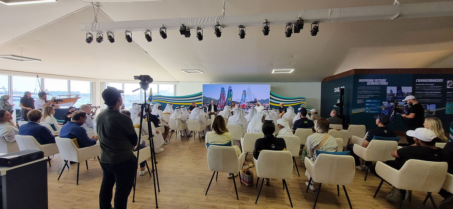 mubadala-sailgp-abu-dhabi-panel-session-camera-coverage-2024