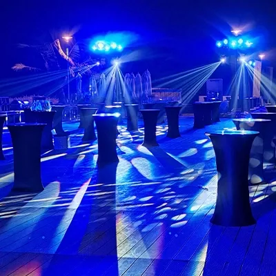 outdoor-cocktail-tables-blue-lighting-event-uae