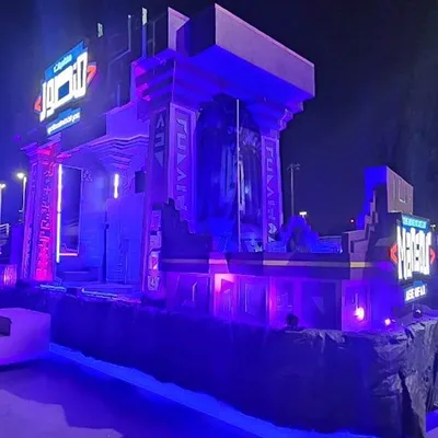 pixel-arcade-float-night-parade-brand-activation-uae
