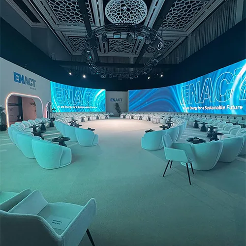 evolution-technical-adnoc-enact-majlis-circular-seating-led-environment